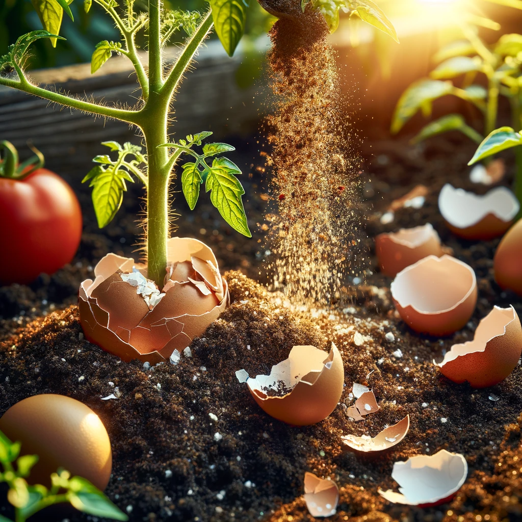 Egg shell for plants