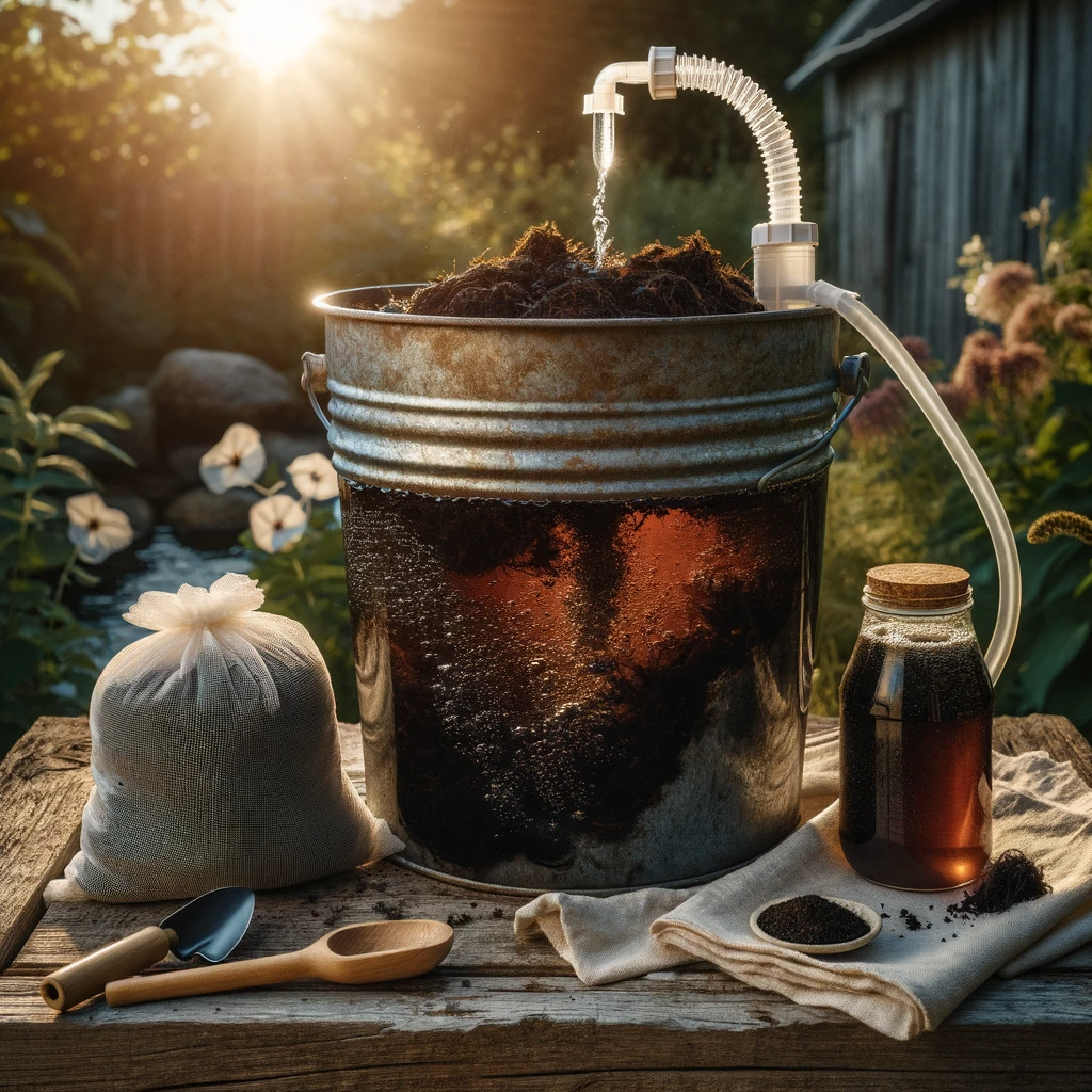 How to make compost tea?